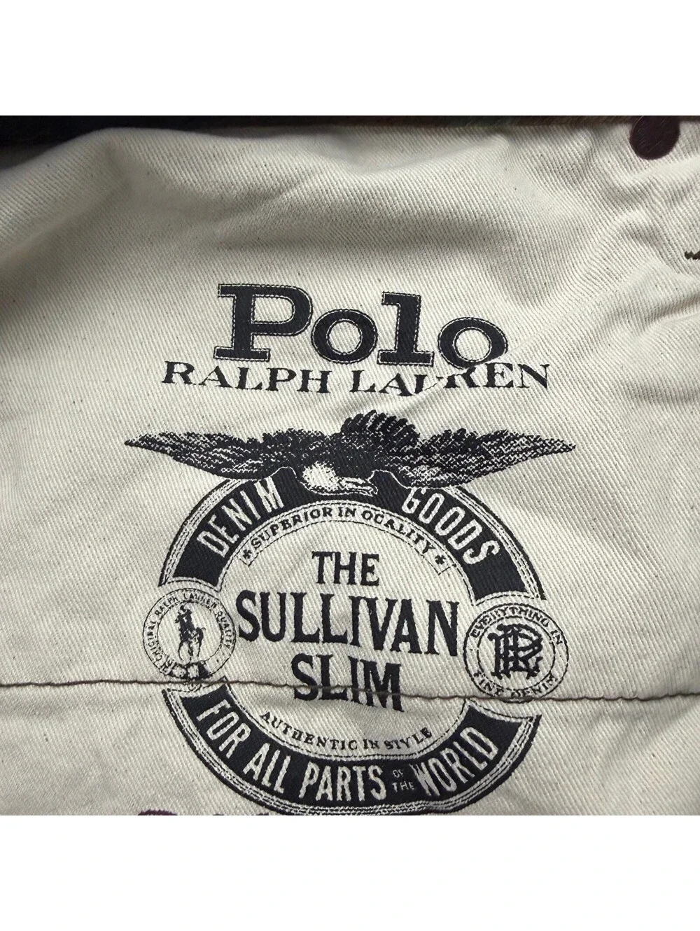 Polo Ralph Lauren Sullivan Slim Camouflage Denim Men’s Size 35x30 Stretch NWT